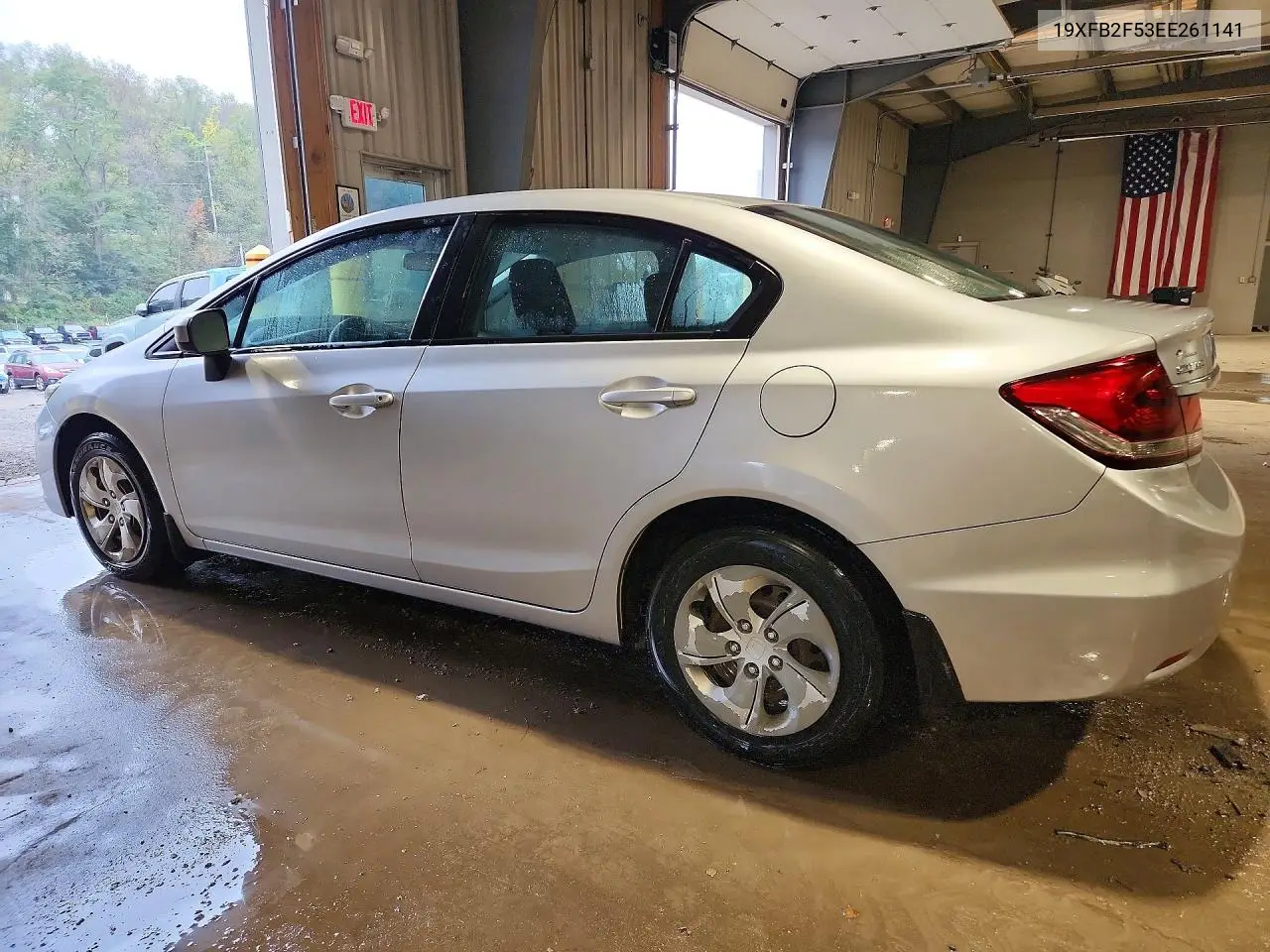 2014 HONDA CIVIC VIN 19XFB2F53EE261141 — фото 2