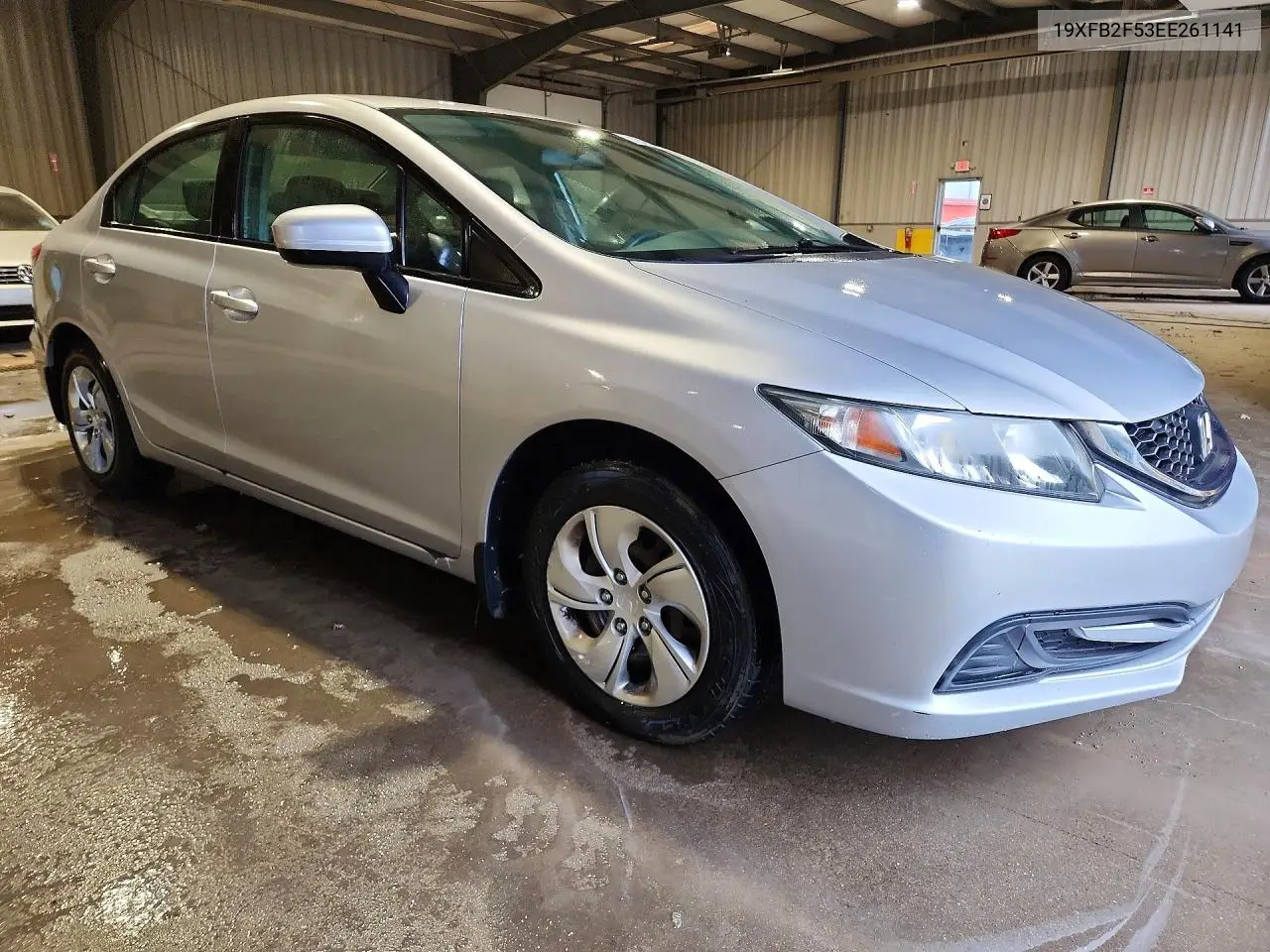 2014 HONDA CIVIC VIN 19XFB2F53EE261141 — фото 4