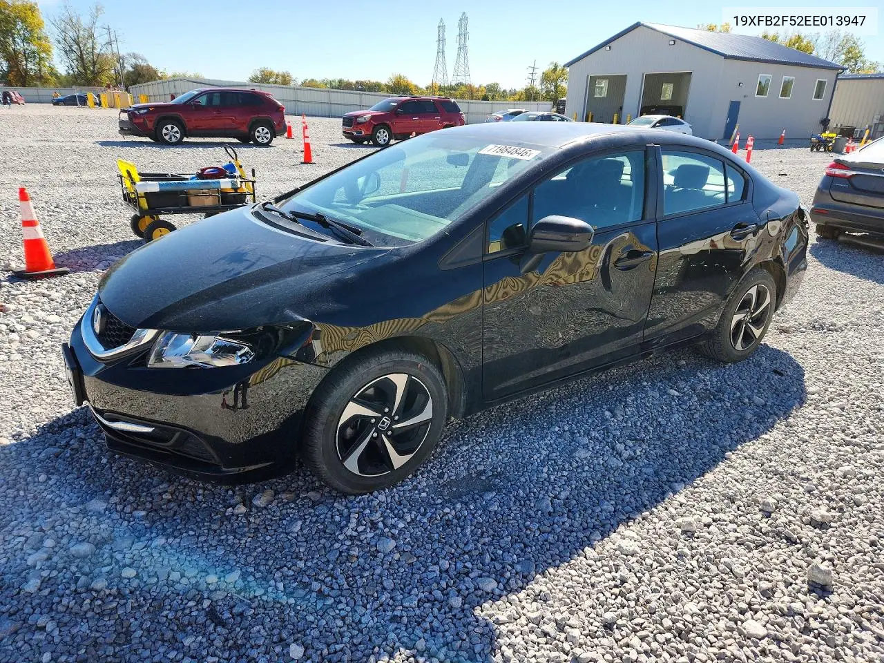 HONDA CIVIC 2014, VIN 19XFB2F52EE013947
