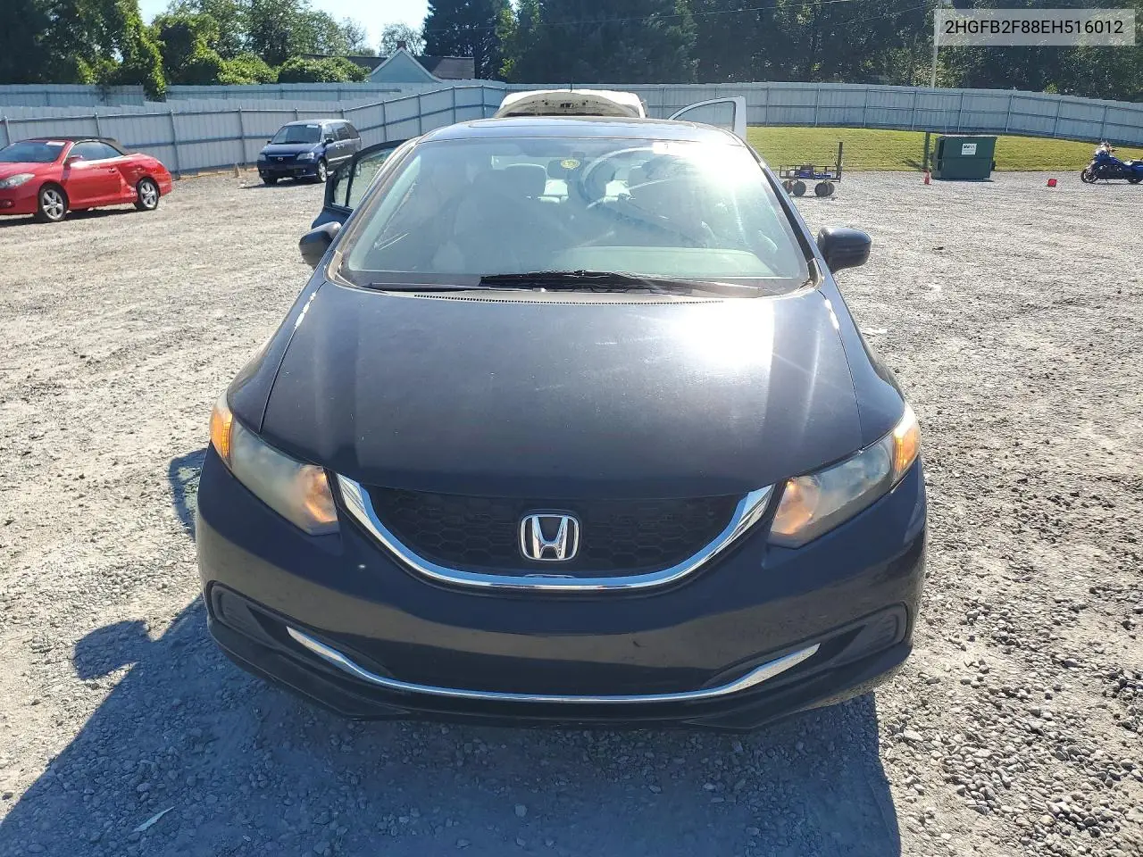 2014 HONDA CIVIC VIN 2HGFB2F88EH516012 — фото 5