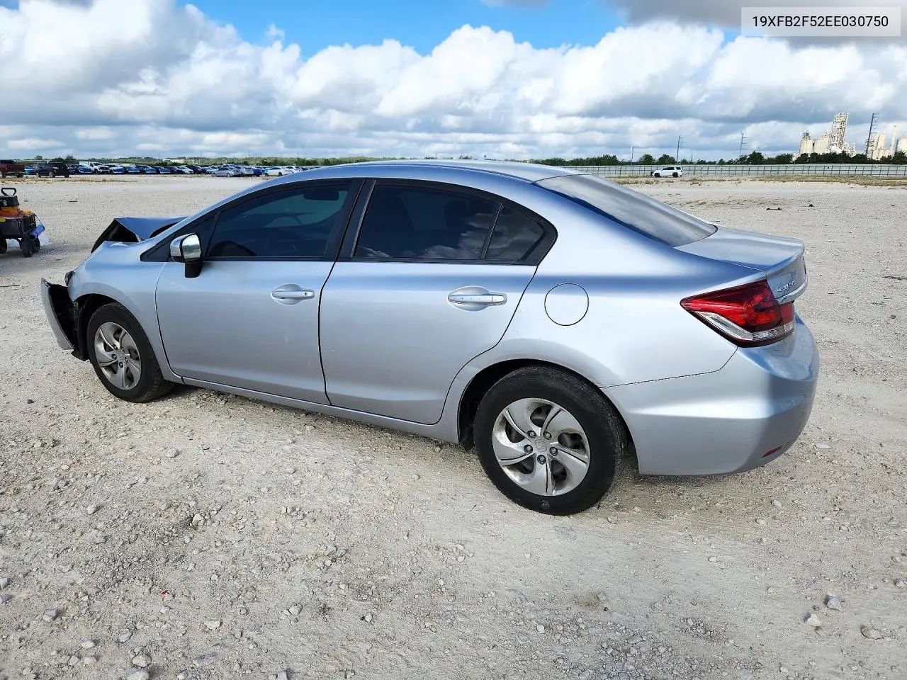 2014 HONDA CIVIC VIN 19XFB2F52EE030750 — фото 2
