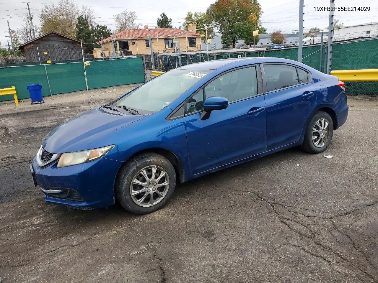 HONDA CIVIC 2014, VIN 19XFB2F55EE214029