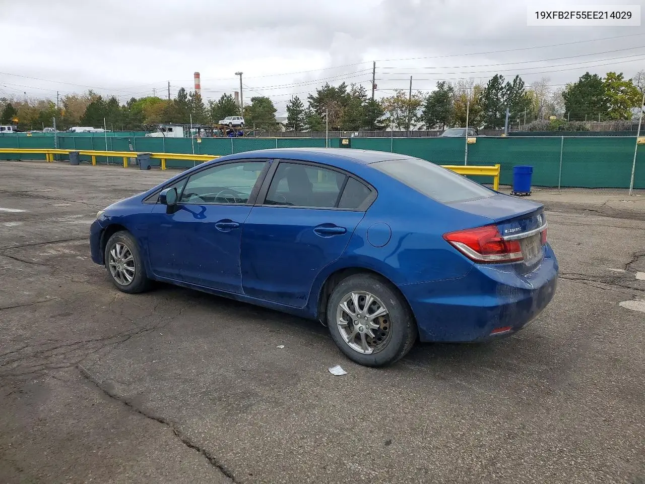 2014 HONDA CIVIC VIN 19XFB2F55EE214029 — фото 2