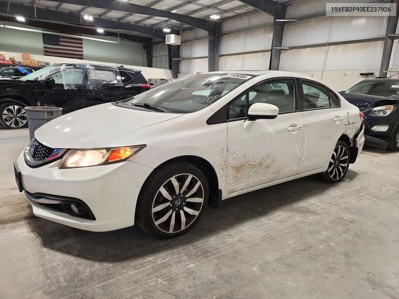 HONDA CIVIC 2014, VIN 19XFB2F93EE237926