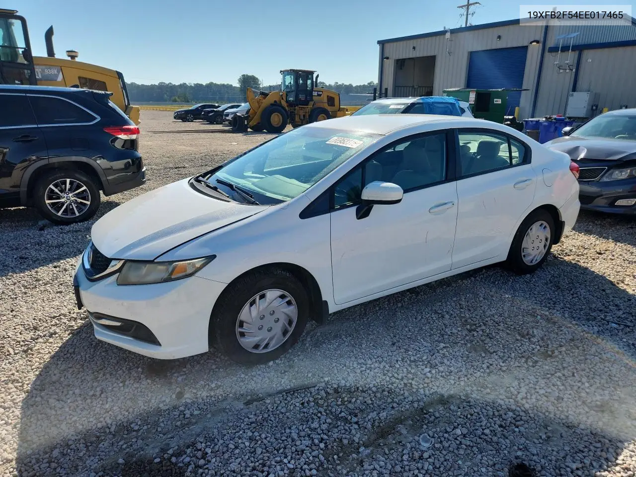 HONDA CIVIC 2014, VIN 19XFB2F54EE017465