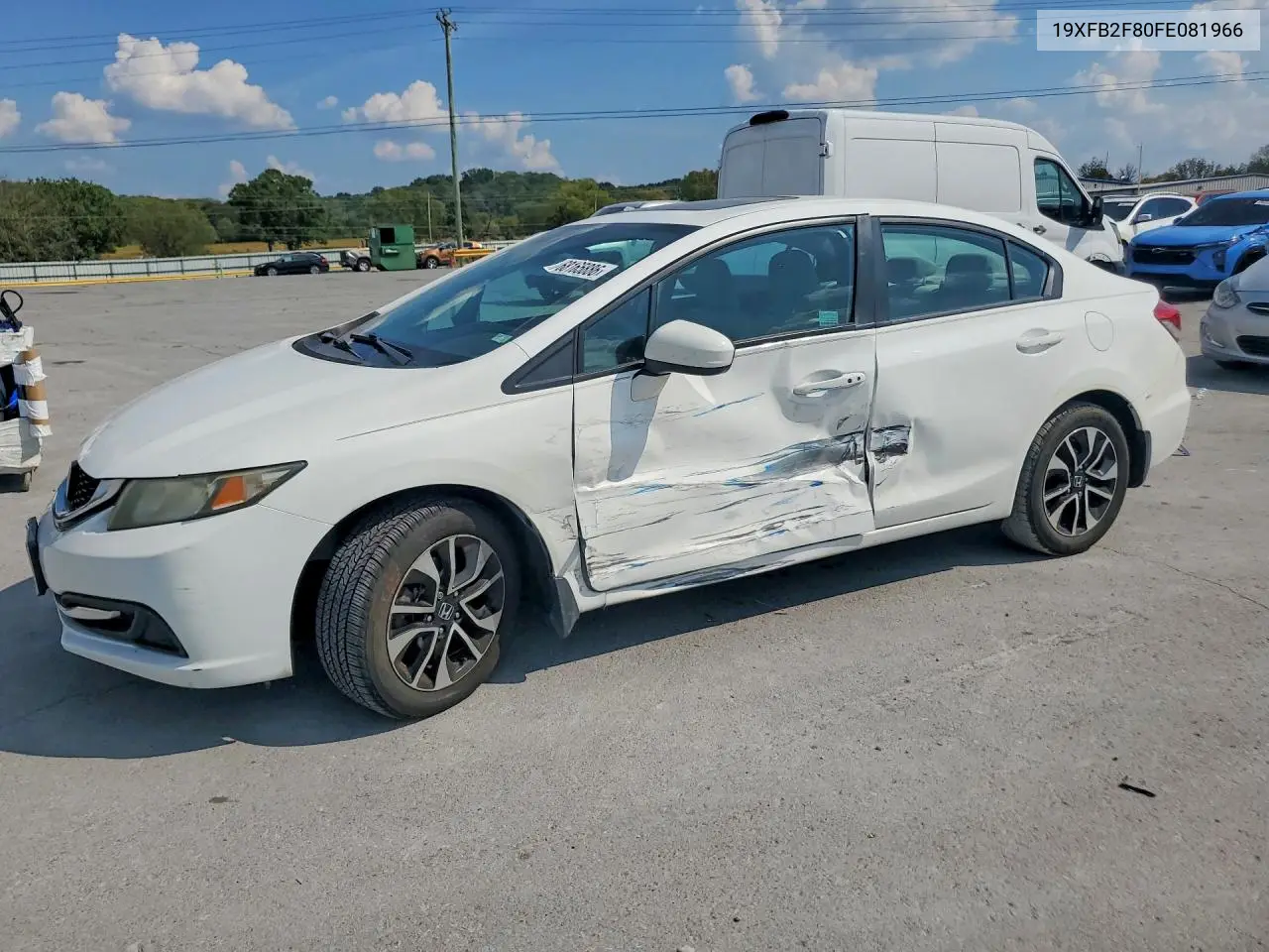 HONDA CIVIC 2015, VIN 19XFB2F80FE081966