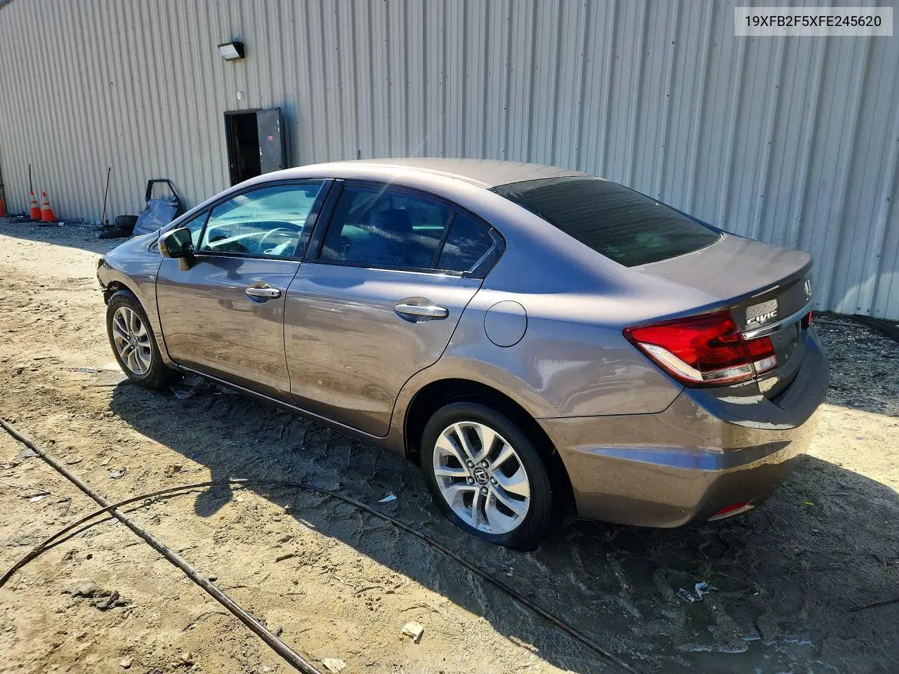 2015 HONDA CIVIC VIN 19XFB2F5XFE245620 — фото 2