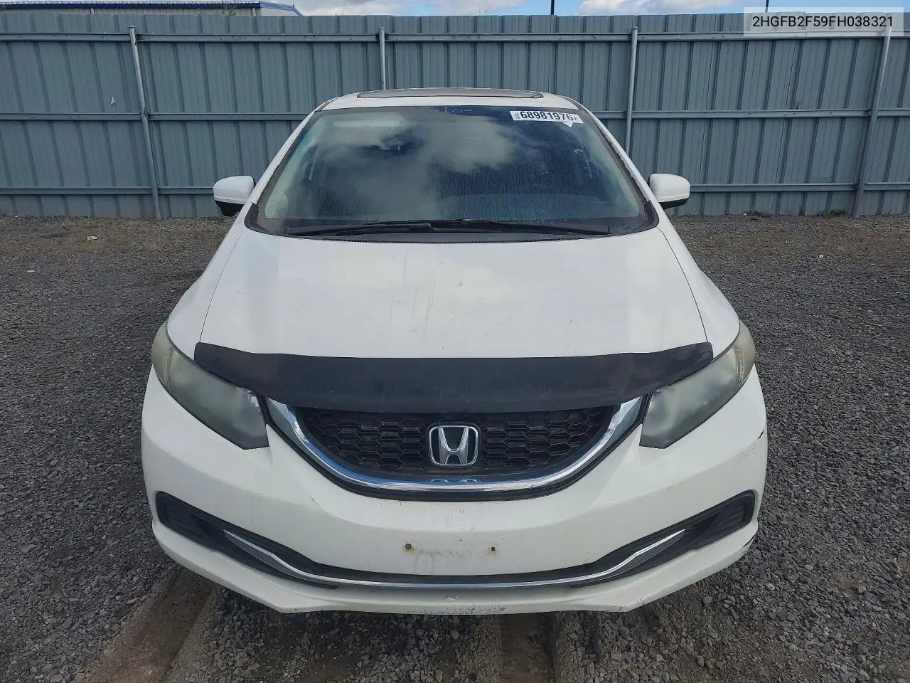 2015 HONDA CIVIC VIN 2HGFB2F59FH038321 — фото 5