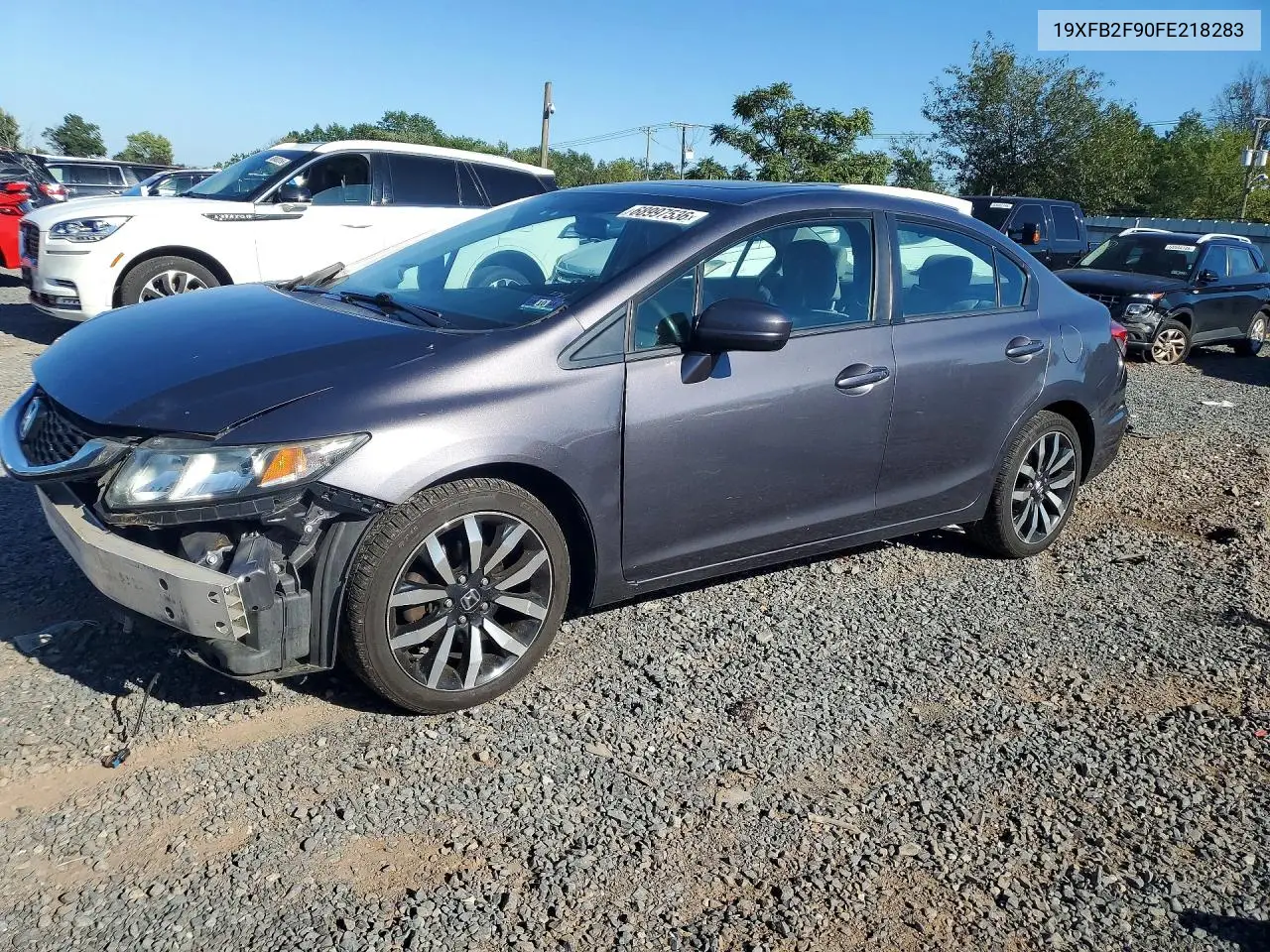 HONDA CIVIC 2015, VIN 19XFB2F90FE218283