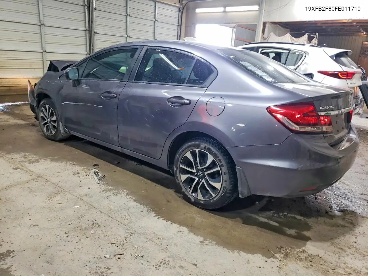 2015 HONDA CIVIC VIN 19XFB2F80FE011710 — фото 2