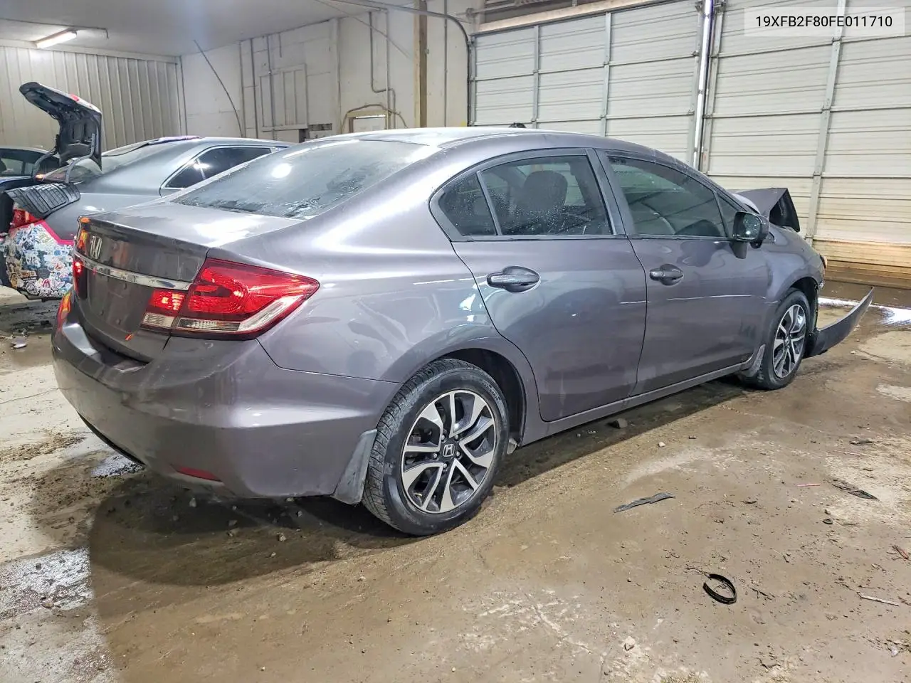 2015 HONDA CIVIC VIN 19XFB2F80FE011710 — фото 3
