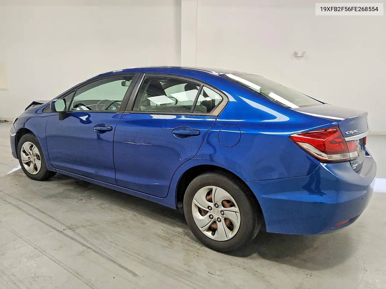 2015 HONDA CIVIC VIN 19XFB2F56FE268554 — фото 2