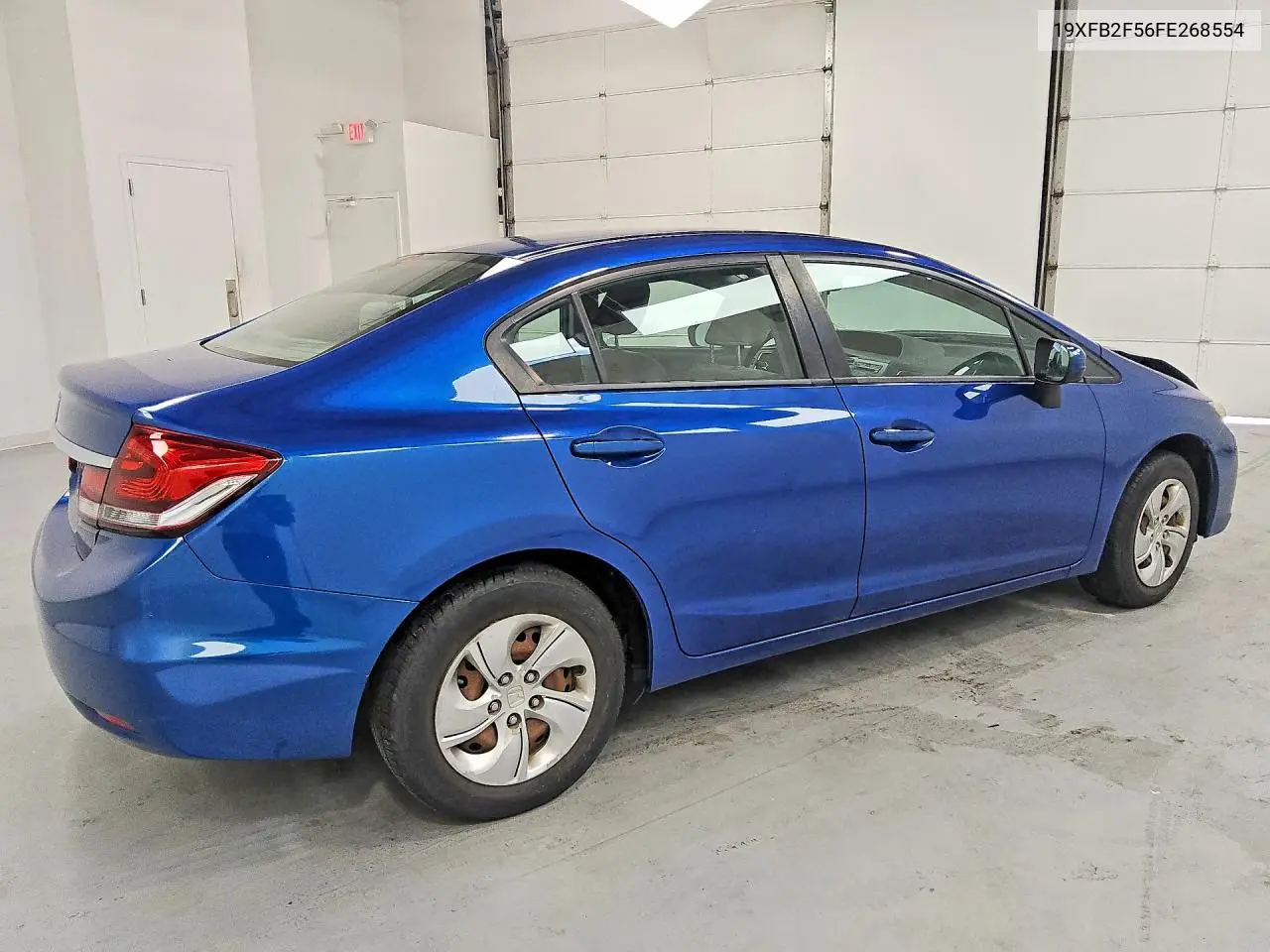 2015 HONDA CIVIC VIN 19XFB2F56FE268554 — фото 3