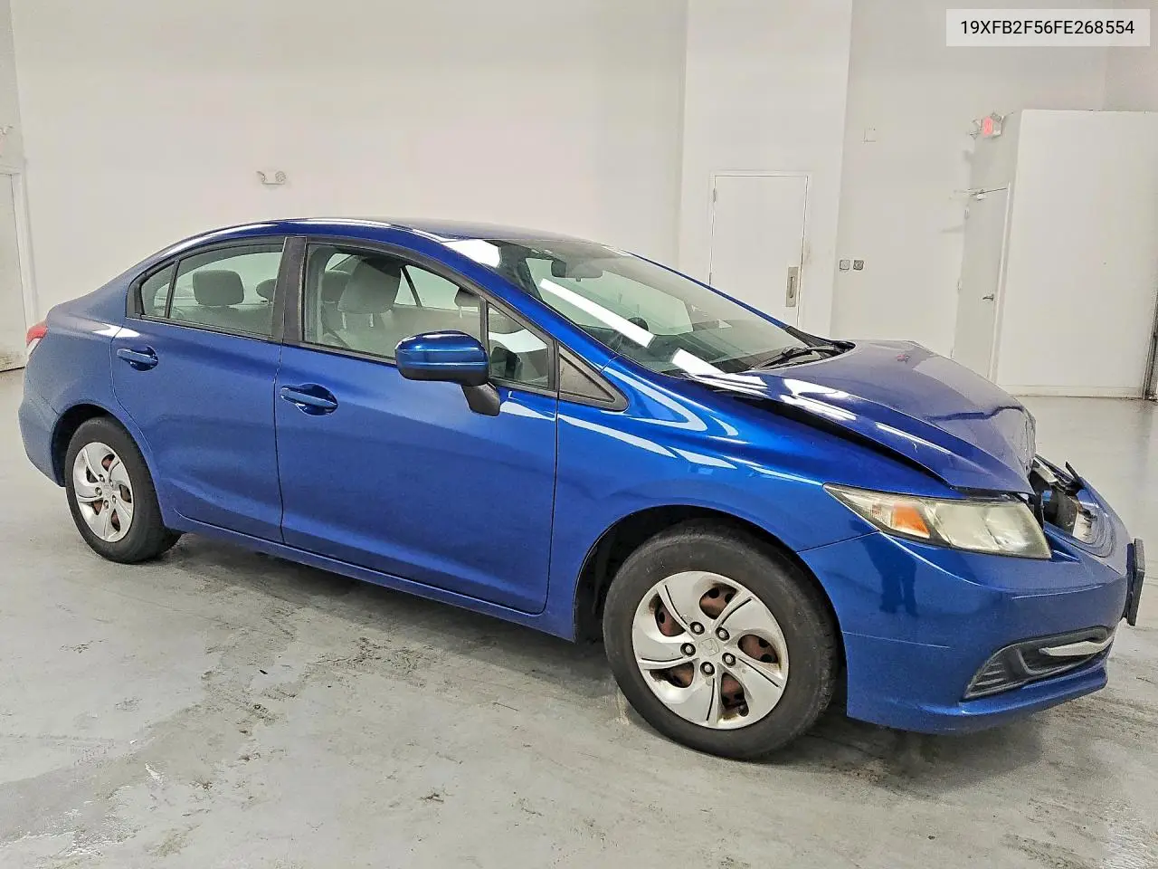 2015 HONDA CIVIC VIN 19XFB2F56FE268554 — фото 4