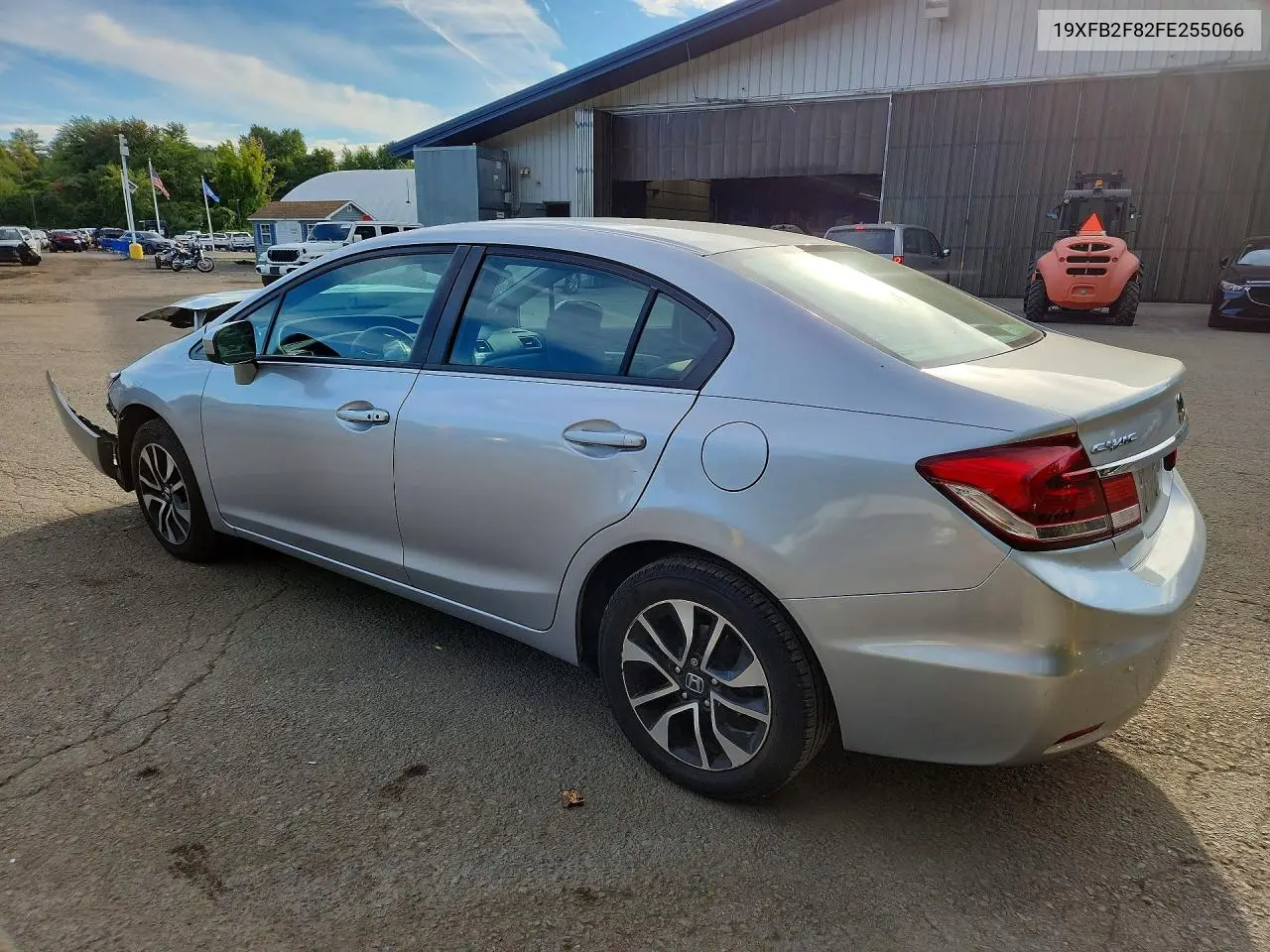2015 HONDA CIVIC VIN 19XFB2F82FE255066 — фото 2