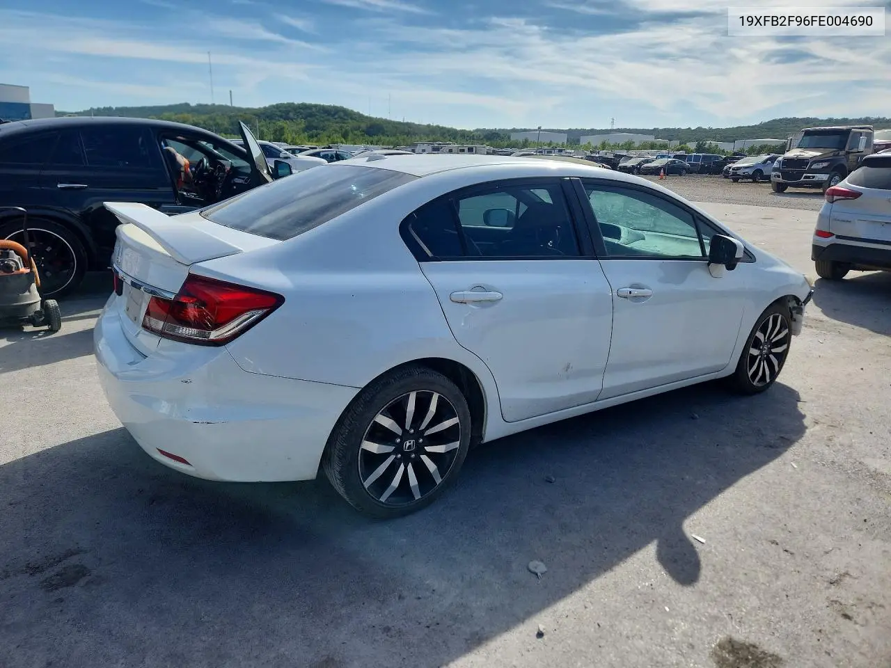 2015 HONDA CIVIC VIN 19XFB2F96FE004690 — фото 3