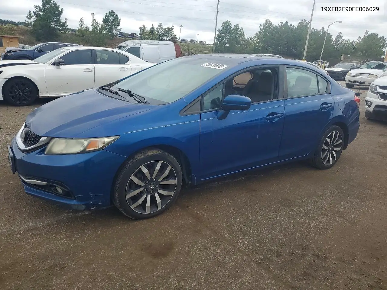HONDA CIVIC 2015, VIN 19XFB2F90FE006029