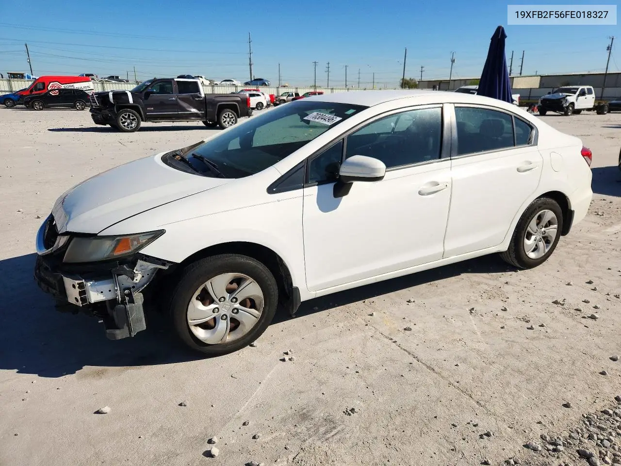 HONDA CIVIC 2015, VIN 19XFB2F56FE018327
