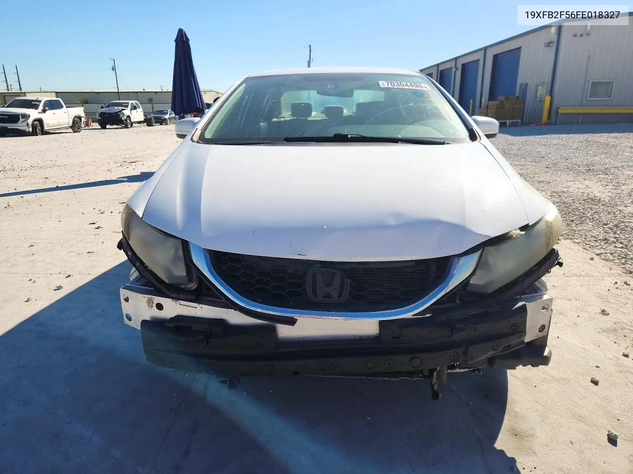 2015 HONDA CIVIC VIN 19XFB2F56FE018327 — фото 5
