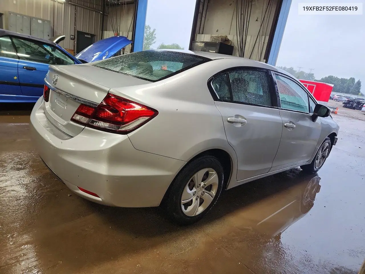 2015 HONDA CIVIC VIN 19XFB2F52FE080419 — фото 3