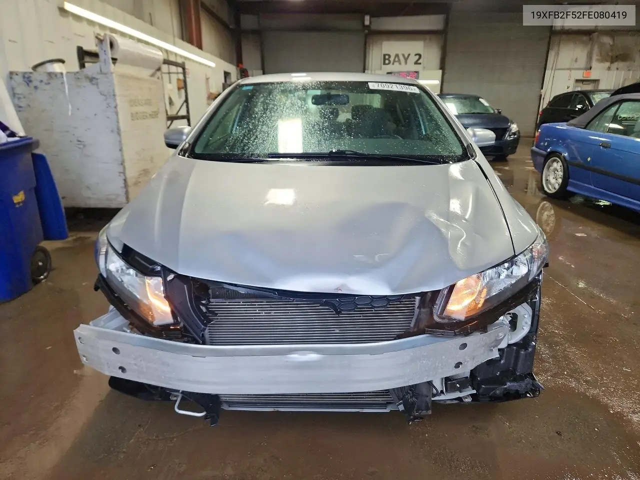 2015 HONDA CIVIC VIN 19XFB2F52FE080419 — фото 5