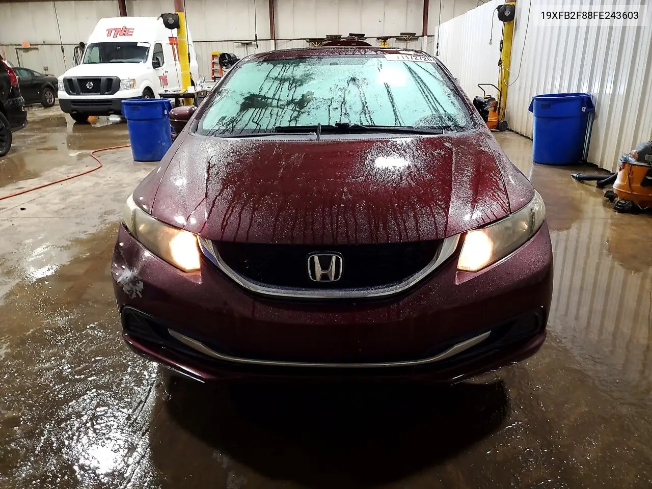 2015 HONDA CIVIC VIN 19XFB2F88FE243603 — фото 5