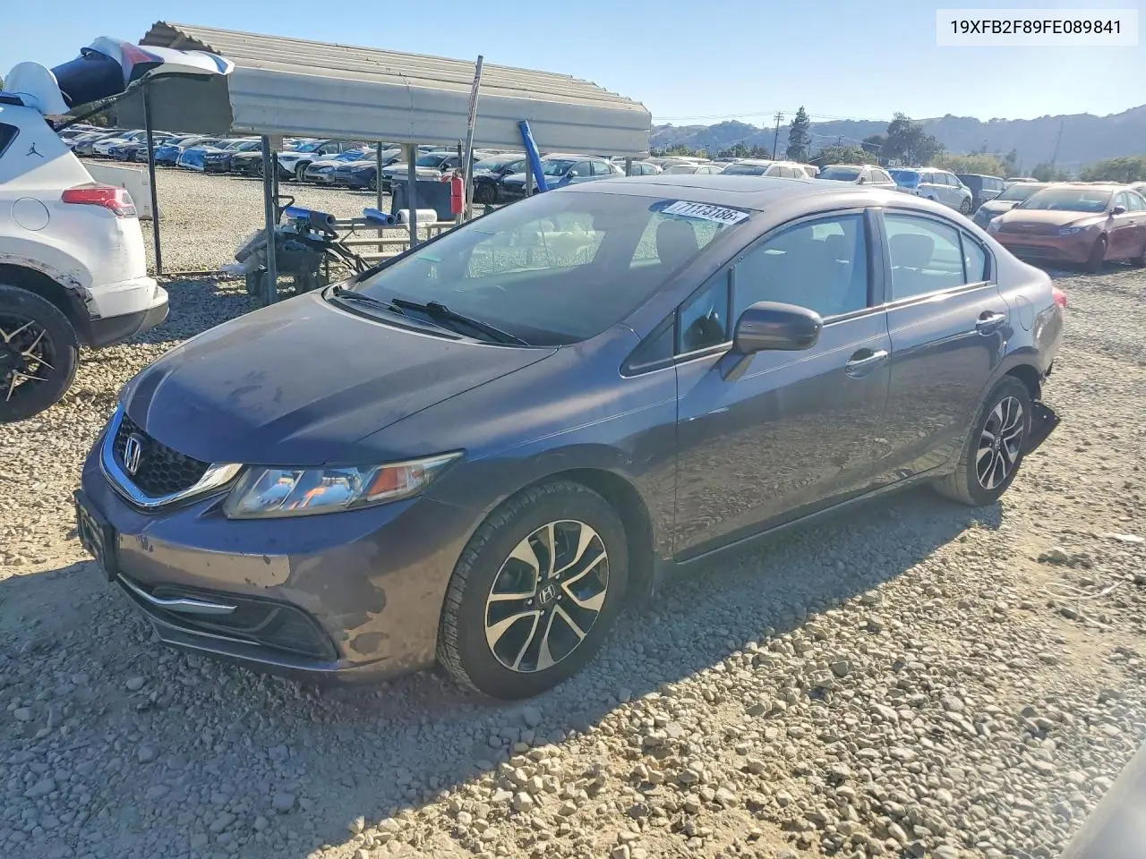 HONDA CIVIC 2015, VIN 19XFB2F89FE089841