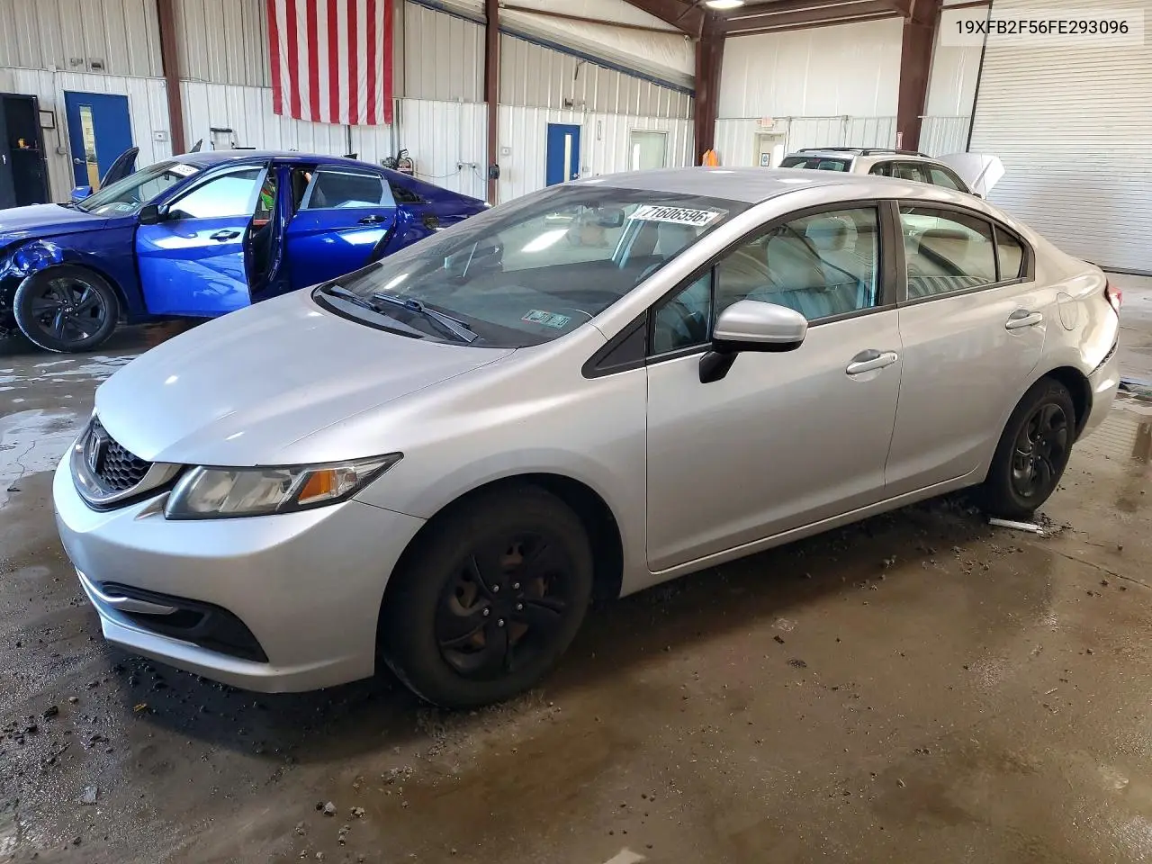 HONDA CIVIC 2015, VIN 19XFB2F56FE293096