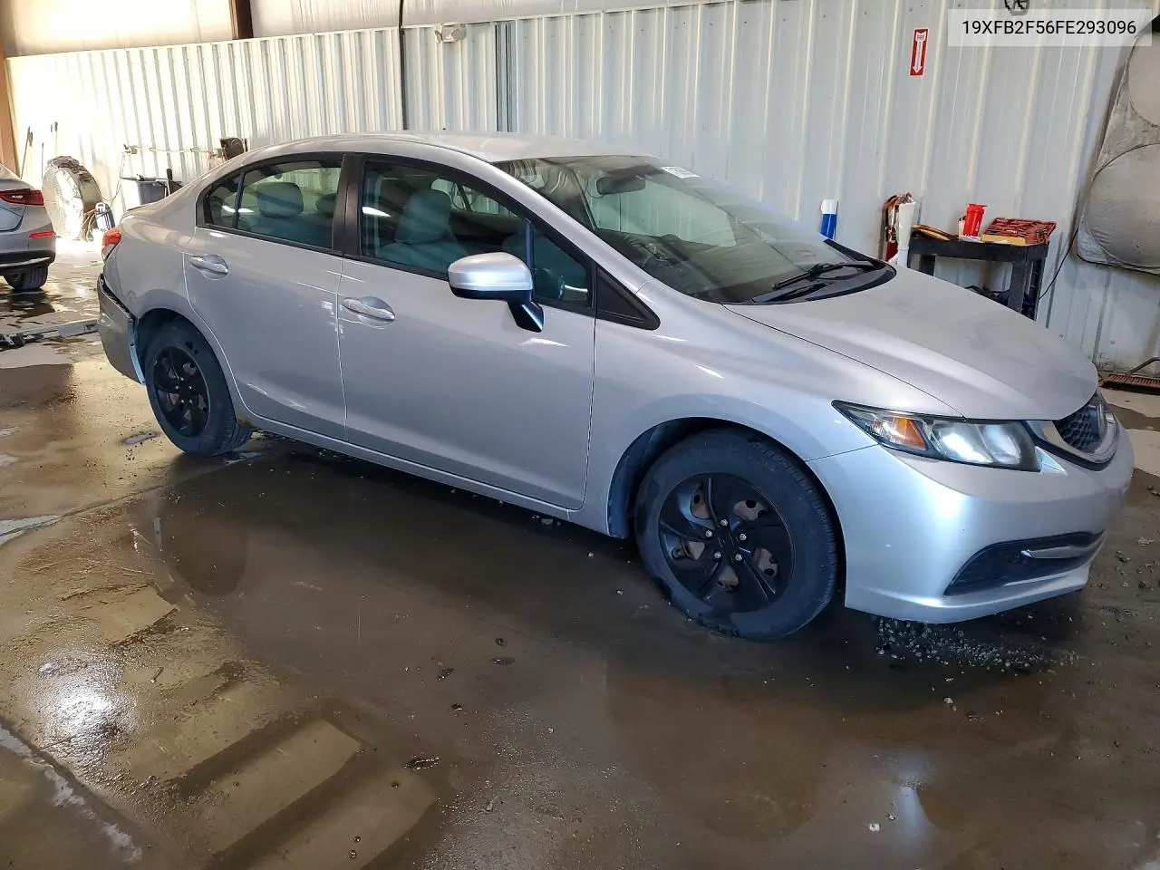2015 HONDA CIVIC VIN 19XFB2F56FE293096 — фото 4