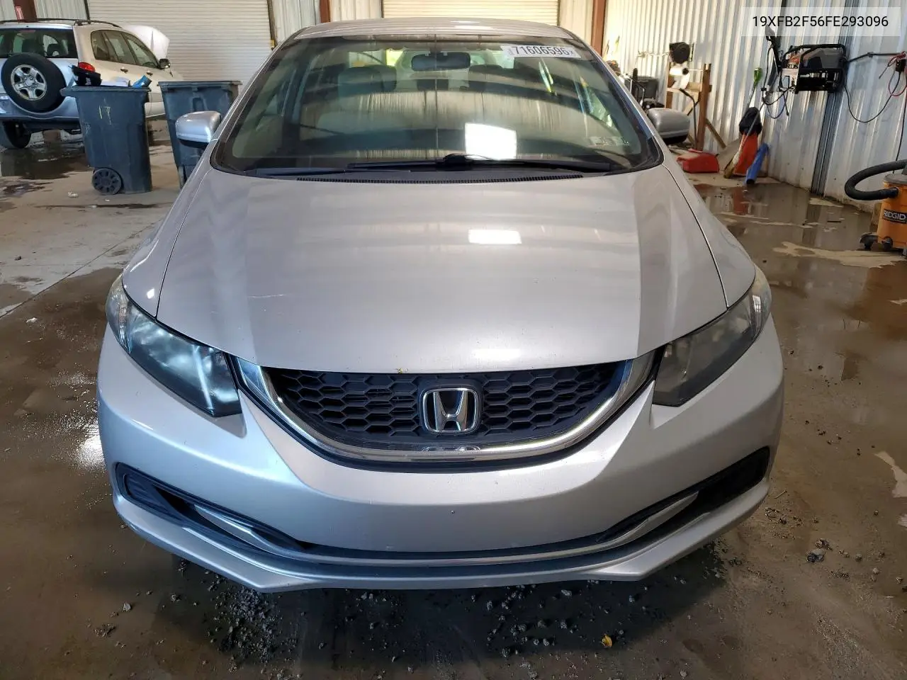 2015 HONDA CIVIC VIN 19XFB2F56FE293096 — фото 5