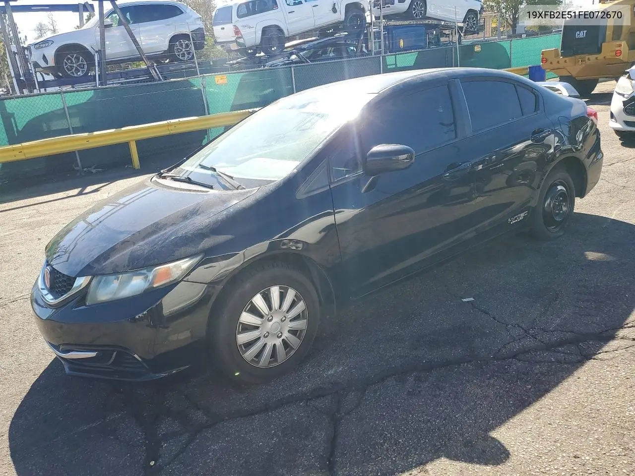 HONDA CIVIC 2015, VIN 19XFB2E51FE072670