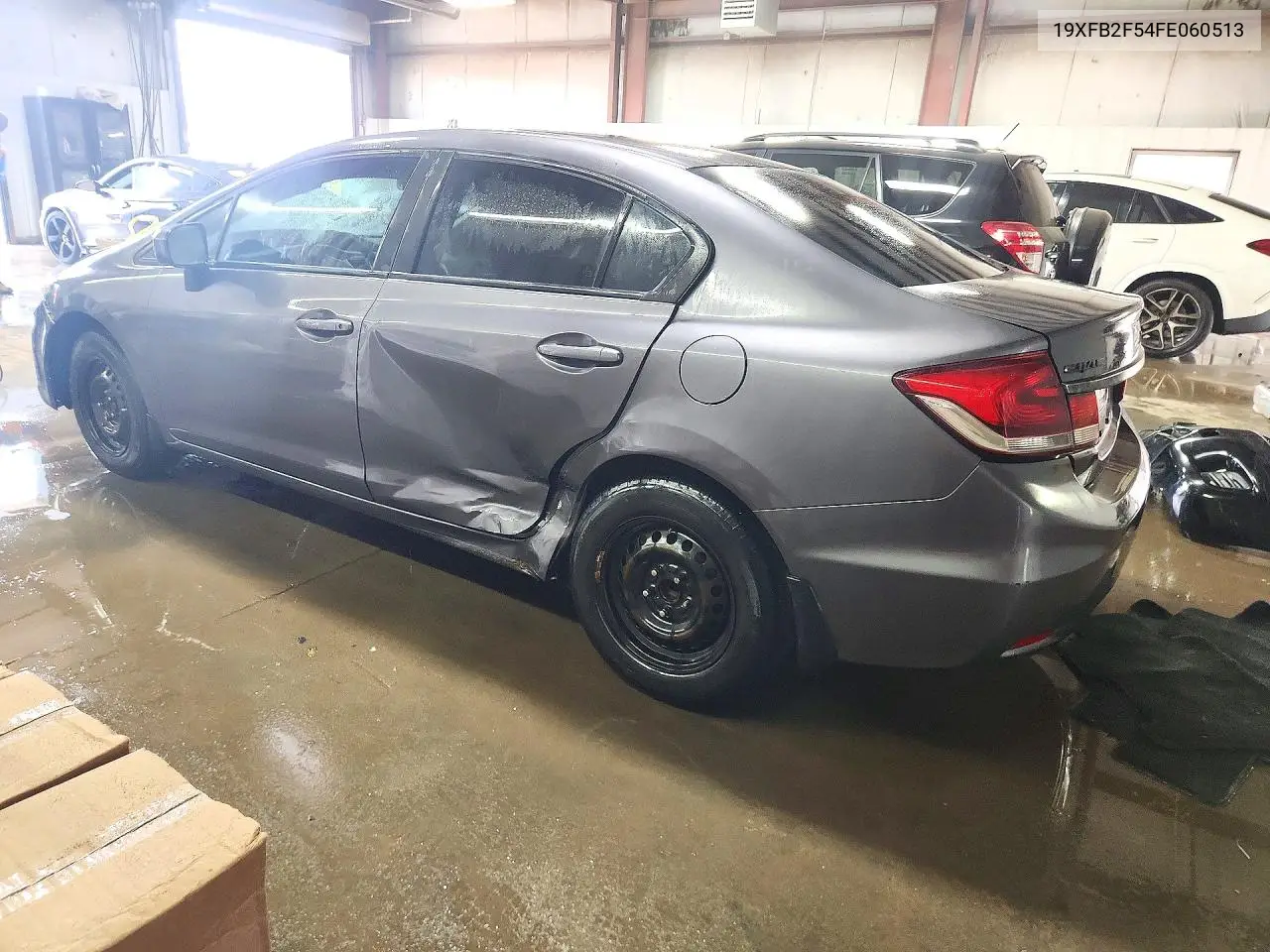 2015 HONDA CIVIC VIN 19XFB2F54FE060513 — фото 2