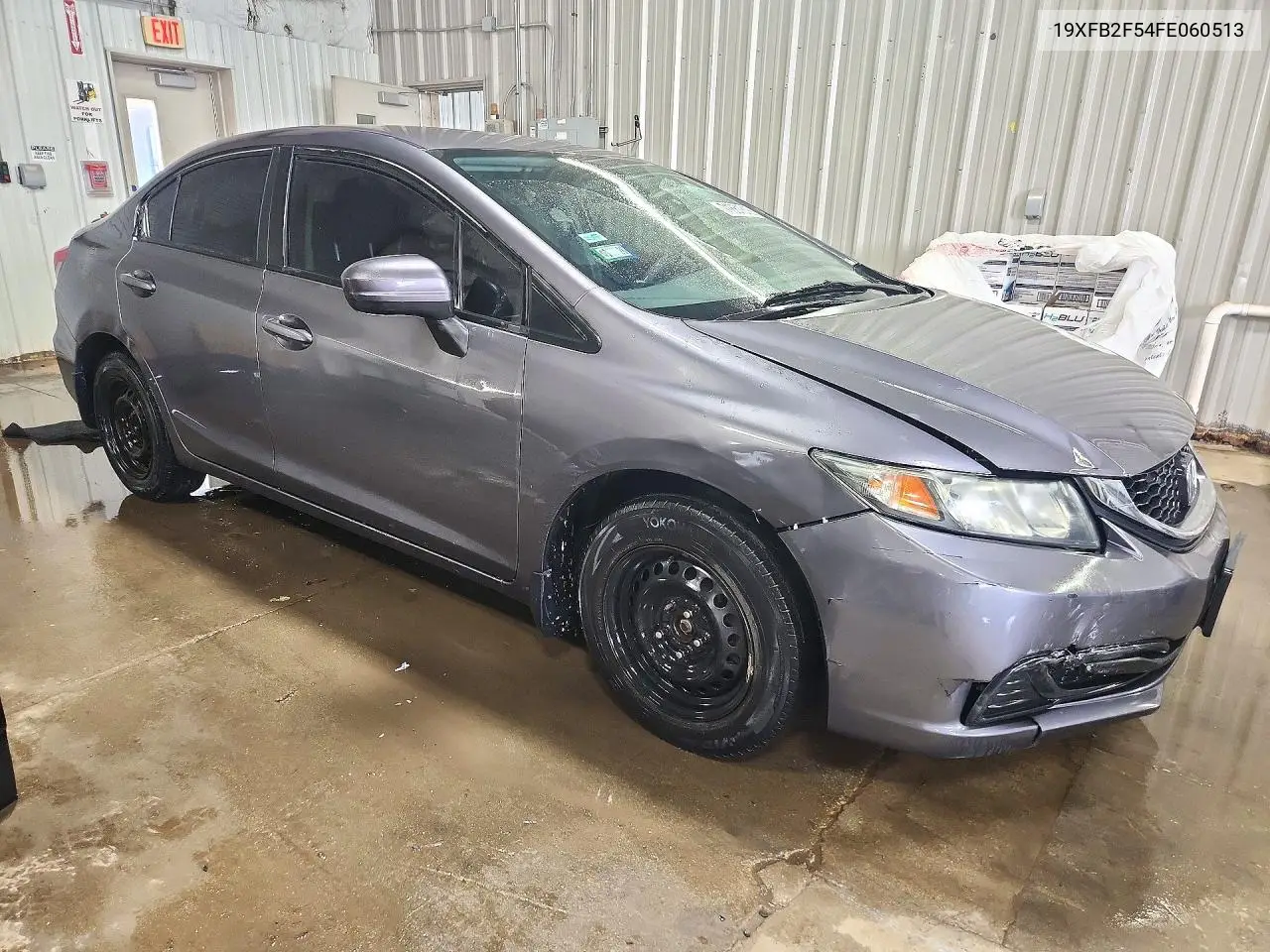 2015 HONDA CIVIC VIN 19XFB2F54FE060513 — фото 4