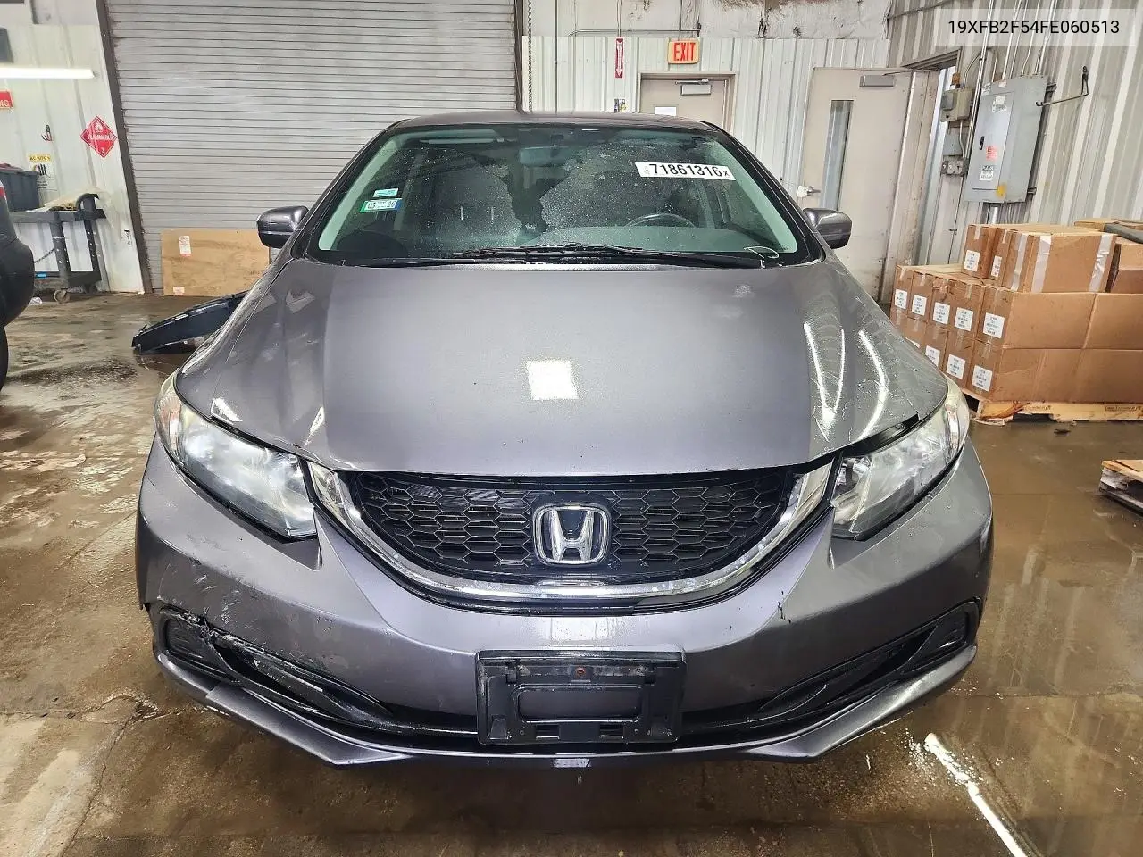 2015 HONDA CIVIC VIN 19XFB2F54FE060513 — фото 5