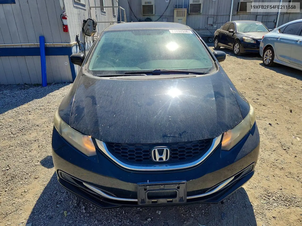 2015 HONDA CIVIC VIN 19XFB2F54FE211558 — фото 5