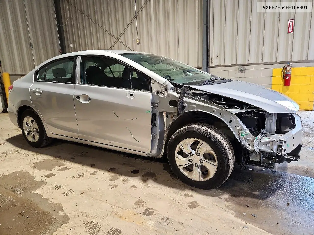 2015 HONDA CIVIC VIN 19XFB2F54FE108401 — фото 4