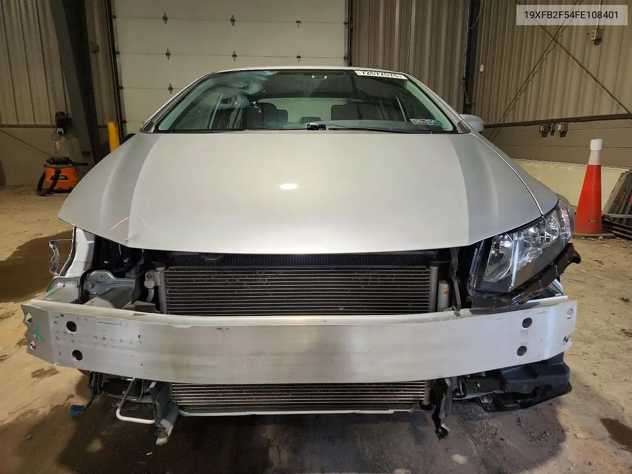 2015 HONDA CIVIC VIN 19XFB2F54FE108401 — фото 5