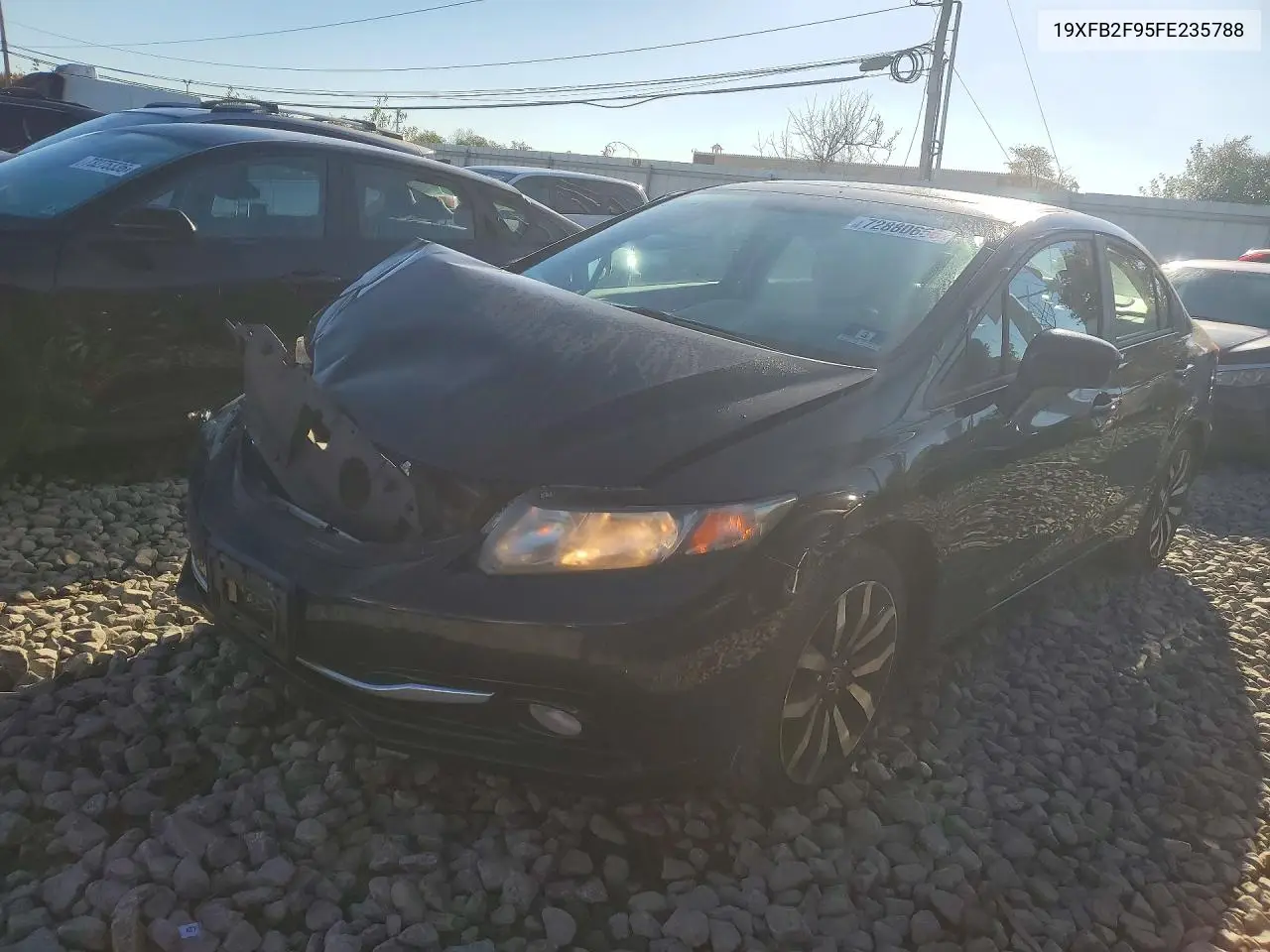 HONDA CIVIC 2015, VIN 19XFB2F95FE235788