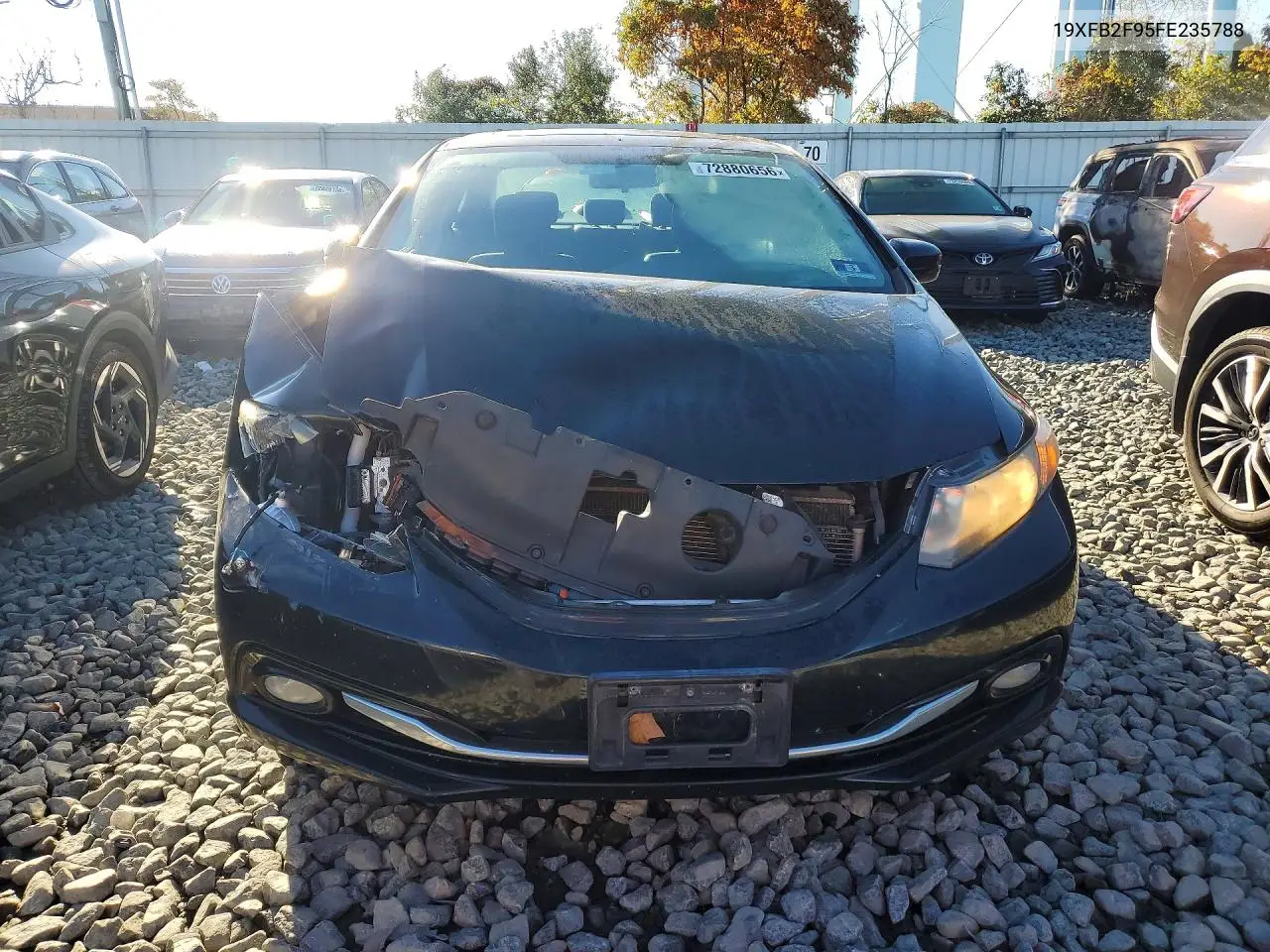 2015 HONDA CIVIC VIN 19XFB2F95FE235788 — фото 5