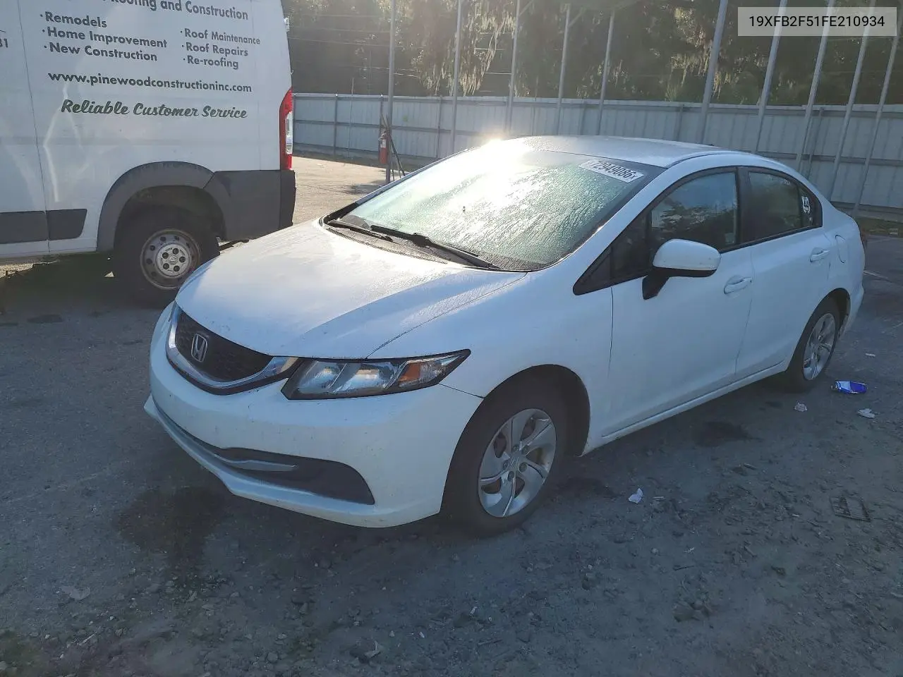 HONDA CIVIC 2015, VIN 19XFB2F51FE210934