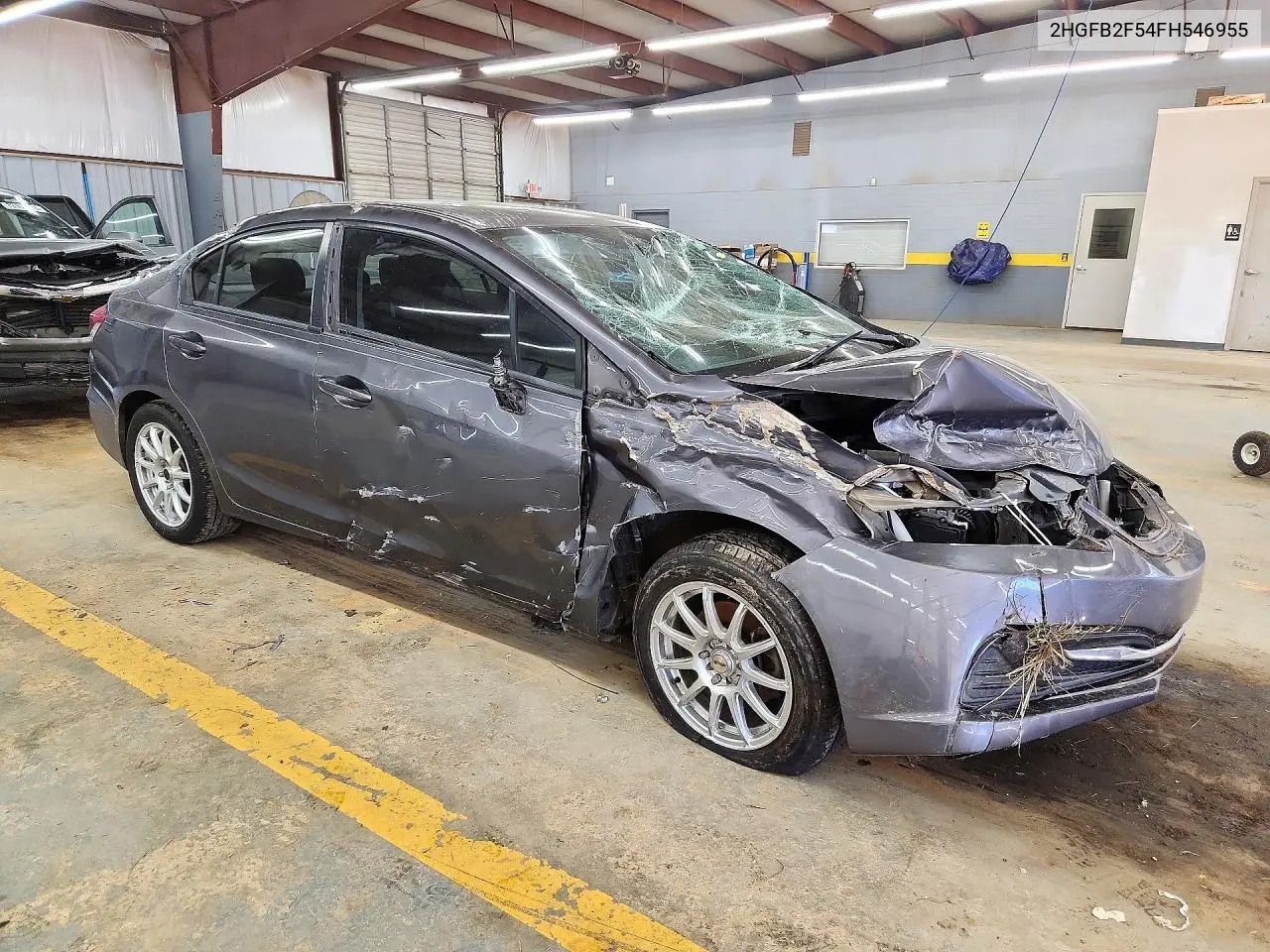 2015 HONDA CIVIC VIN 2HGFB2F54FH546955 — фото 4