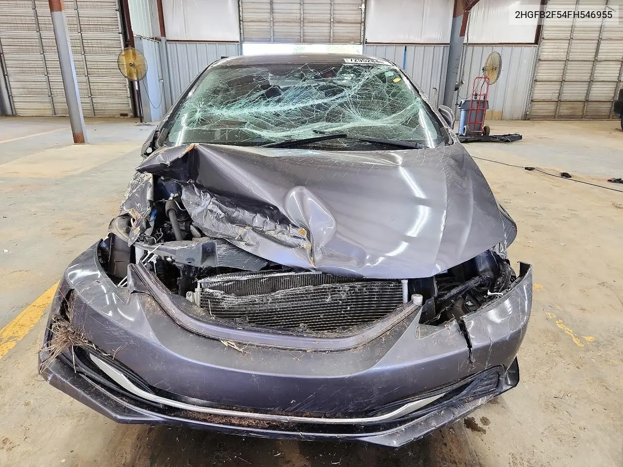 2015 HONDA CIVIC VIN 2HGFB2F54FH546955 — фото 5