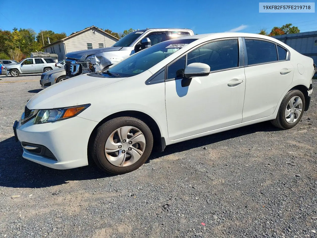 2015 HONDA CIVIC VIN 19XFB2F57FE219718 — фото 5