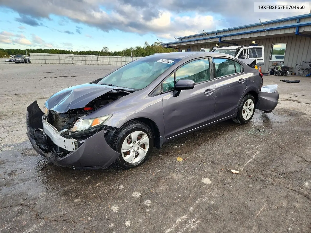 HONDA CIVIC 2015, VIN 19XFB2F57FE704960