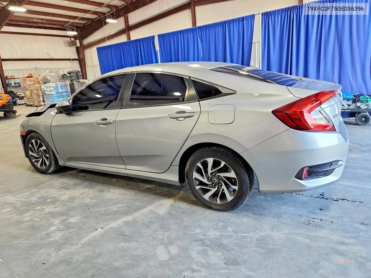 HONDA CIVIC 2016, VIN 19XFC2F75GE036396