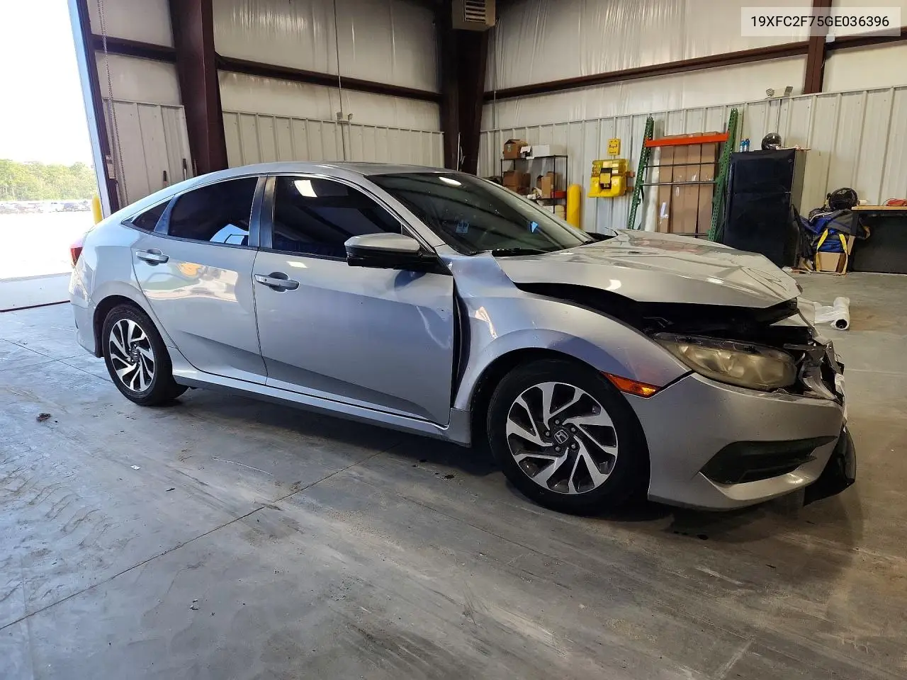 2016 HONDA CIVIC VIN 19XFC2F75GE036396 — фото 4