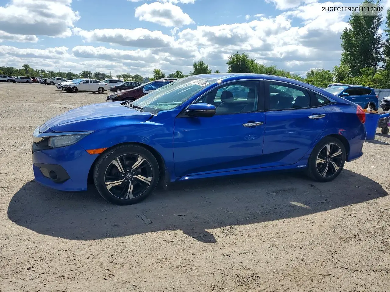 HONDA CIVIC 2016, VIN 2HGFC1F96GH112306