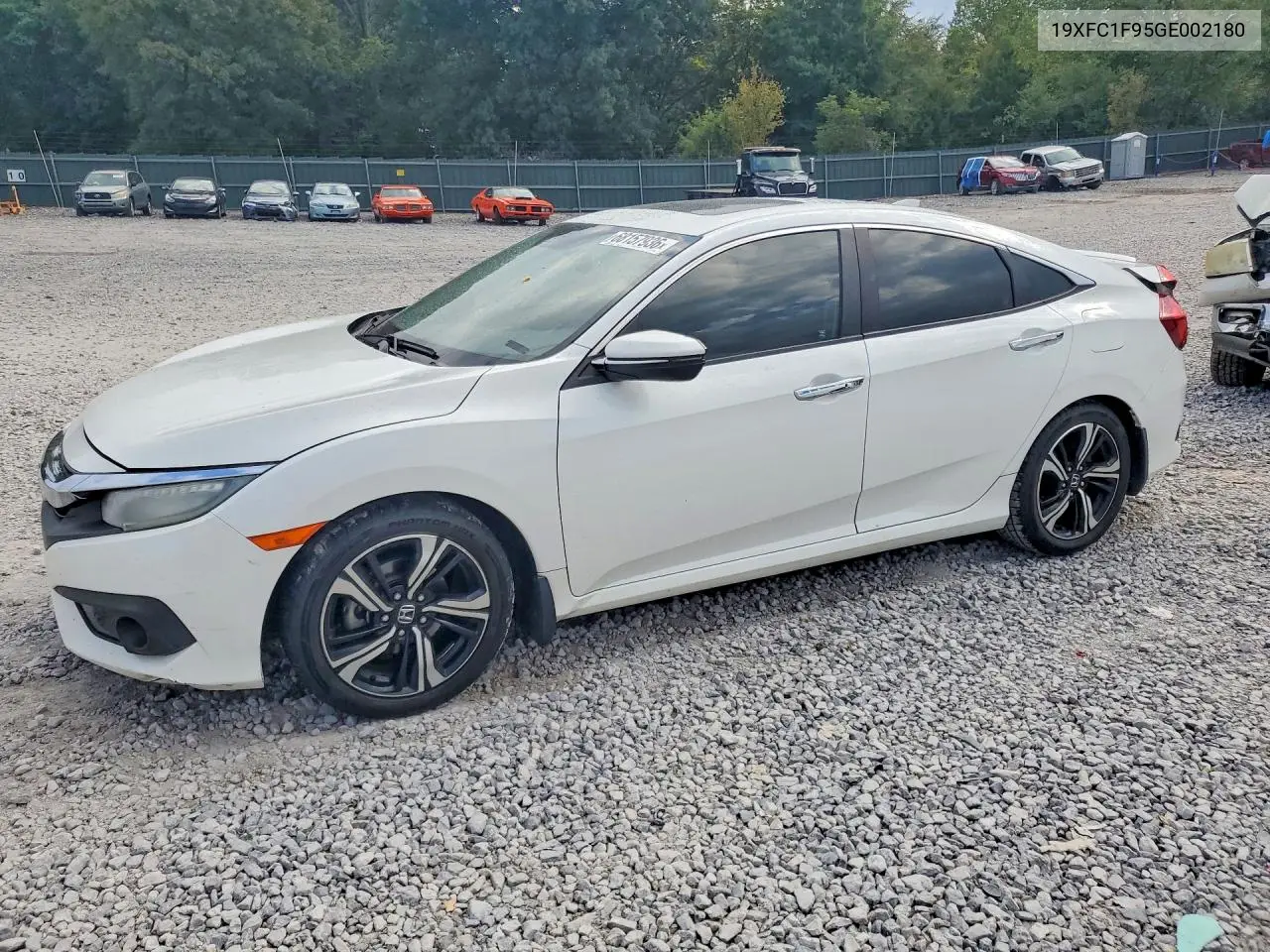 HONDA CIVIC 2016, VIN 19XFC1F95GE002180