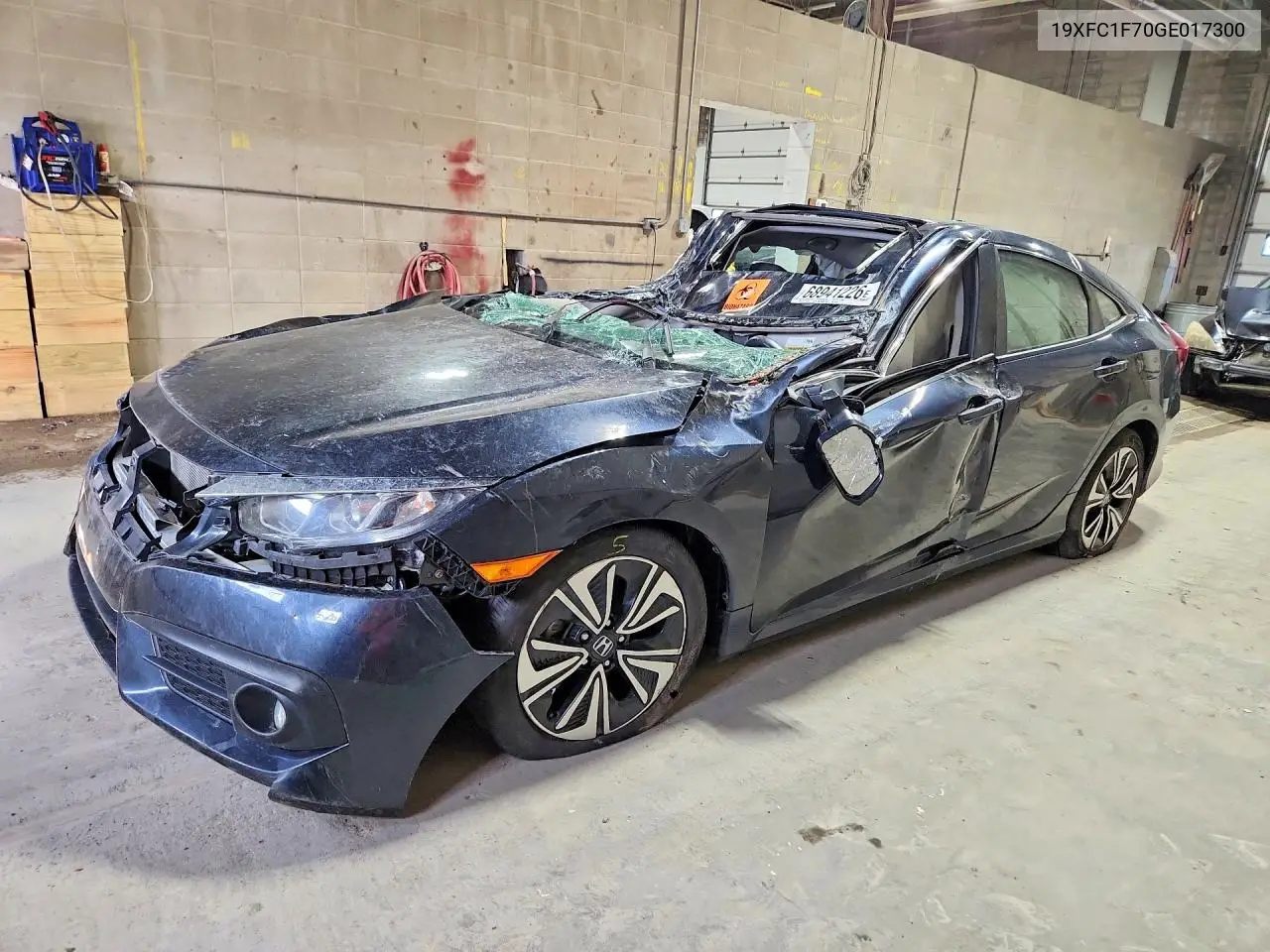 HONDA CIVIC 2016, VIN 19XFC1F70GE017300