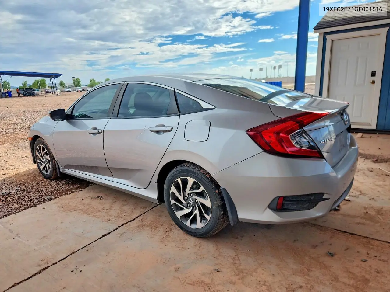 2016 HONDA CIVIC VIN 19XFC2F71GE001516 — фото 2